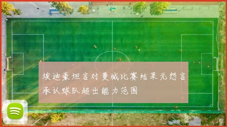 埃迪豪坦言对曼城比赛结果无怨言承认球队超出能力范围